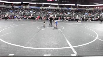 46 lbs Round Of 16 - Caleb Ivison, Rams Wrestling Club vs Vincent Jimenez, Grindhouse/rising Sun