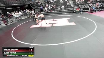 147 lbs Champ. Round 1 - Eliseo Juarez, Mountain View vs Skyler Thueson, Murray High School