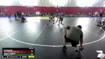 150 lbs Round 4 (16 Team) - Brett DeRoo, BBE/Waska vs Ty Imhoff, Iowa Grant/Highland