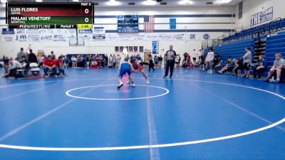 120 lbs Cons. Semi - Malaki Venetoff, Berryhill vs Luis Flores, Kiefer