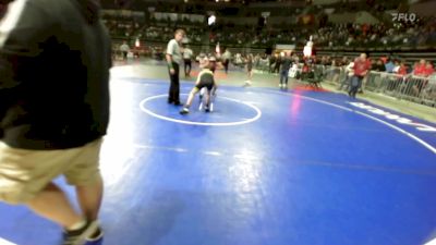 100 lbs Round Of 32 - Tj Ramadan, Kearny vs Derek Miller, Stafford