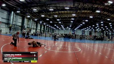 130 lbs Rd# 6- 9:00am Saturday Final Pool - Dayton Hartmann, Team BAM vs Lyman Nau Rarick, SELECT, Utah