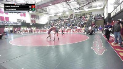 145 lbs Cons. Round 4 - Sara Salas, Granite Hills vs Leah Espinosa, Adelanto
