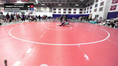 138 lbs Champ. Round 2 - Morgan Edwards, Lehigh vs Serenity De La Garza, Missouri Valley College