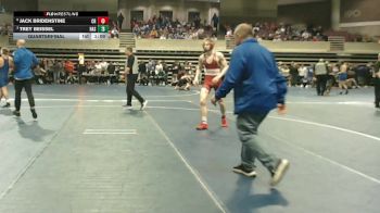 139 Championship Bracket Quarterfinal - Trey Beissel, Hastings vs Jack Bridenstine, Coon Rapids