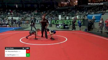 65 lbs Semifinal - Madison Nieuwenhuis, Vicksburg WC vs Corbie Buffington, Spiro Bulldog