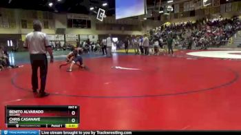 106 lbs Cons. Round 2 - Chris Casanave, Bonita vs Benito Alvarado, Bullard