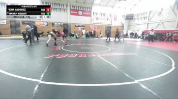 145 lbs Champ. Round 3 - Hanah Keller, Willits vs Ema Vasquez, Clear Lake