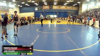 120 lbs Champ. Round 1 - Mario DiBella, NFWA vs Preston Williams, Unattached