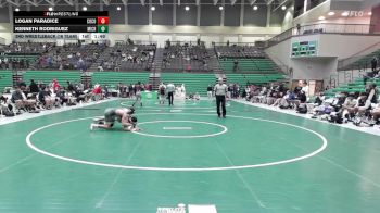 157 lbs 2nd Wrestleback (16 Team) - Logan Paradice, Colquitt County vs Kenneth Rodriguez, Mill Creek