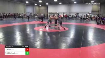 157 lbs Round Of 32 - Jonathan Avina, Lehi vs Tegun Whitehead, Snow Canyon