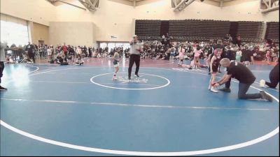 50 lbs Rr Rnd 1 - Addison Jenkins, NewWhale Purple - Girls vs Carsyn Solis, MGW Black Widows - Girls