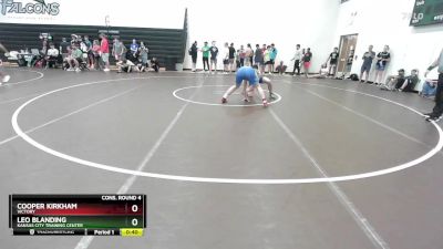 150 lbs Cons. Round 4 - Leo Blanding, Kansas City Training Center vs Cooper Kirkham, Victory