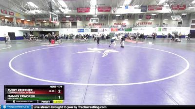 174 lbs Cons. Round 2 - Avery Krippner, Colorado School Of Mines vs Mannix Faworski, Oklahoma City