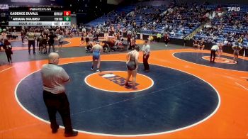 235 lbs Champ. Round 1 - Ariana Solideo, Bensenville (Fenton) vs Cadence Duvall, Normal (Community West)