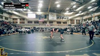 140 lbs 1st Place Match - Erin Delling, Parkway Central vs Sadie Sehnert, Wright City