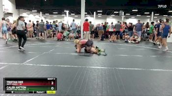 110 lbs Round 2 (6 Team) - Tristan Dee, Dirty Jersey vs Caleb Hatton, Moser`s Mat Monster