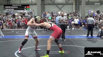 155 lbs Champ. Round 1 - Liam Moore, Maize vs Carter Giancola, Hoxie Kids