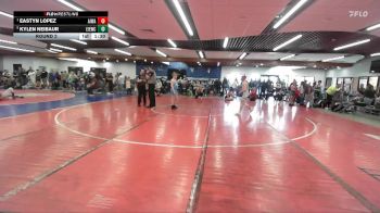 126 lbs Round 2 - Eastyn Lopez, All In Wrestling Academy vs Kylen Neibaur, East Idaho Elite Wrestling Club