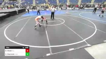 70 lbs Consolation - Rocky Stone, Rolling Stones Wrestling vs Charlie Claymore, Lemmon Youth Wrestling