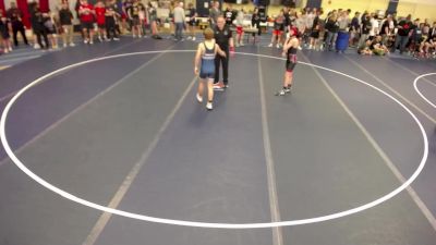 113 lbs Champ. Round 1 - Gavin Rau, Barbarian Wrestling Club vs Gideon Muller, Pine Island