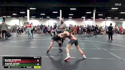 92 lbs Round 3 (8 Team) - Porter Adams, Bitetto Trained vs Blaise Donehue, Terps Xpress