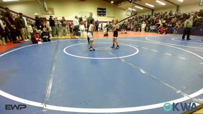 52 lbs Rr Rnd 4 - Evelyn Shimonek, Pawhuska Elks Takedown vs Payton Macias, Berryhill Wrestling Club