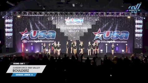 CheerForce Simi Valley - Boulderz [2023 L1 Junior - B Day 1] 2023 USA All Star Super Nationals