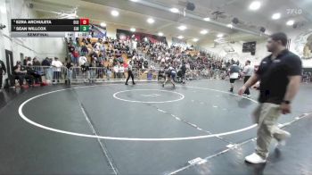126 lbs Semifinal - Sean Willcox, St. John Bosco vs Ezra Archuleta, Lutheran/Orange