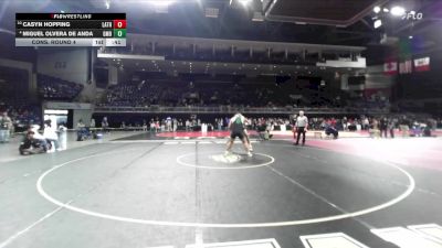 215 lbs Cons. Round 4 - Miguel Olvera De Anda, Grace M Davis vs Casyn Hopping, Lathrop