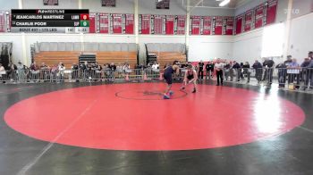 175 lbs 7th Place - Jeancarlos Martinez, Lawrence vs Charlie Poor, Saint John's Prep