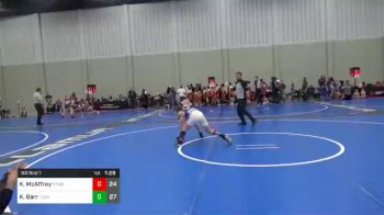 102 lbs Prelims - Kasen McAffrey, Team Tulsa NDT vs Kale Barr, Team Texas