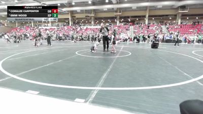 45 lbs Quarterfinal - Lily Brown, Pittsburg vs Dilynn Burch, Team Tulsa