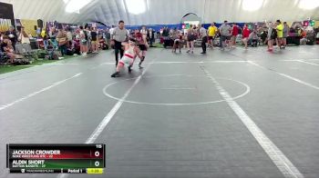 115 lbs Round 7 (8 Team) - Aldin Short, Dayton Bandits vs Jackson Crowder, Noke Wrestling RTC
