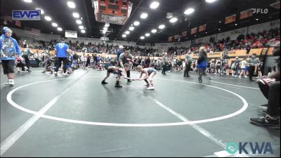 64 lbs Rr Rnd 2 - Cayden Petersen, Lions Wrestling Academy vs Cooper Edge, Piedmont