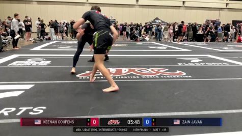 Zain Javan vs Keenan Coupens 2025 ADCC Orlando Open/Youth Trials