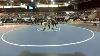 220 lbs Champ. Round 2 - Josh Henning, Hanford vs Malcolm Calderon, Rigby