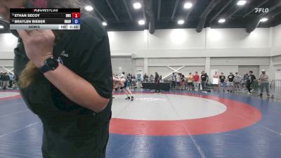 215 lbs Semis - Ethan Secoy, Storm Wrestling Center vs Braylen Bieber, Immortal Awc