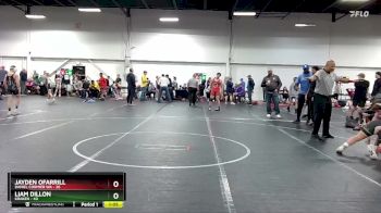 160 lbs Round 3 (8 Team) - Jayden Ofarrill, Daniel Cormier WA vs Liam Dillon, Kraken