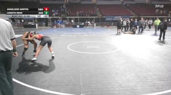 G 165 lbs Cons. Round 5 - Angelisse Griffin, Caddo Magnet Girls vs Londyn Reed, Zachary Girls