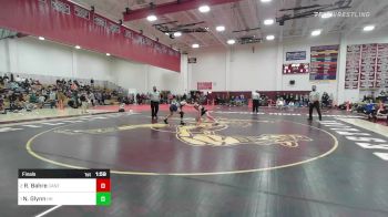 160 lbs Final - Ryker Bahre, Canton vs Nicholas Glynn, Haddam-Killingworth