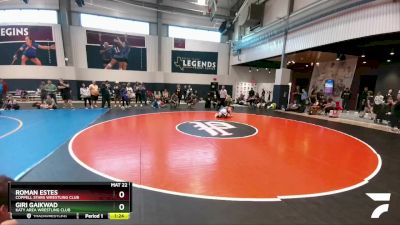 113 lbs Champ. Round 1 - Giri Gaikwad, Katy Area Wrestling Club vs Roman Estes, Coppell Stars Wrestling Club