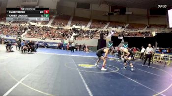 150-D4 Quarterfinal - Omar Torres, Morenci High School vs Xavier Urquiza, Bagdad High School