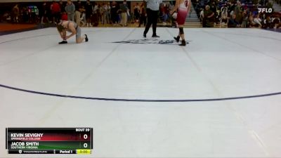 149 lbs Champ. Round 1 - Jacob Smith, Southern Virginia vs Kevin Sevigny, Springfield College