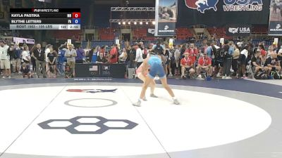 105 lbs Cons. Rd Of 32 - Kayla Pastika, Minnesota vs Blythe Letters, Pennsylvania