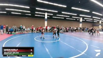 84 lbs Quarterfinal - Brantley Arluck, Spartan Mat Club vs Samson Murillo, Best Trained Wrestling