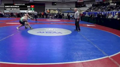 5A 175 lbs Quarterfinal - Jimmy Mcmillan, John Carroll Catholic HS vs James Mcdonald, Moody Hs