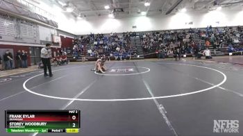 132 lbs Quarterfinal - Storey Woodbury, Goldendale vs Frank Eylar, Okanogan