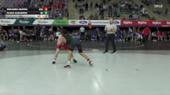 125 lbs Round 1 (16 Team) - Benjamin Aranda, St. Cloud State vs Elijah Almarinez, Maryville