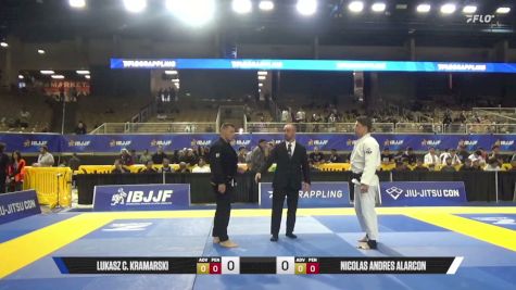 Nicolas Andres Alarcon vs Lukasz C. Kramarski 2026 Pan Jiu Jitsu IBJJF Championship